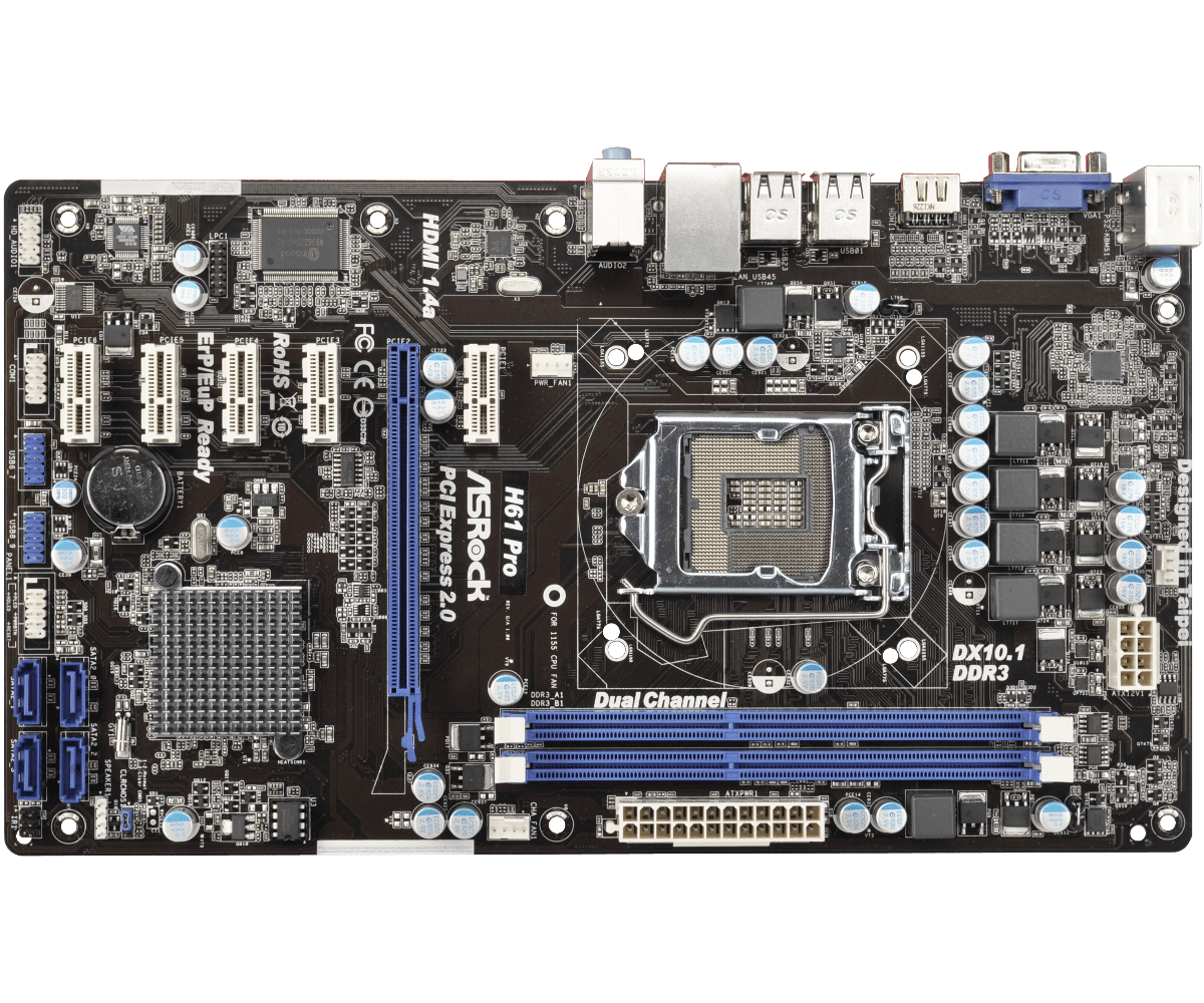 asrock h61 pro btc india